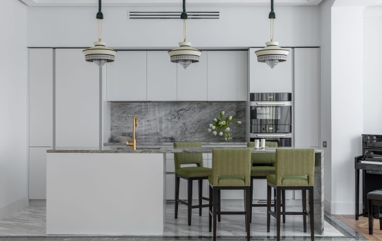 Интерьер кухни в духе «тихой роскоши»: советы от стилистов Dantone Home