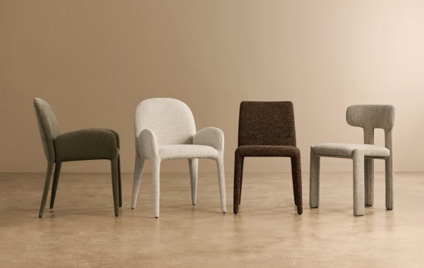 Обеденные стулья в мягкой обивке: новинки Haven, Pierce, Tyler