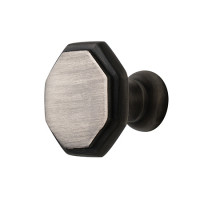Ручка восьмигранная Рене в отделке antic nickel