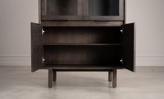 Витрина JP Line 6.0 тёмный дуб