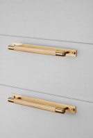 Ручка Pull Bar Plate Small Brass