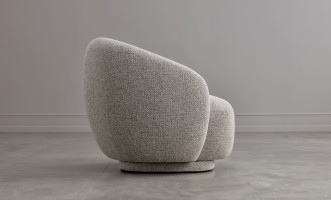 Кресло крутящееся Lilly (ткань MILAN 130)