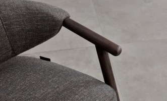 Кресло Nur (ткань Lola 455)