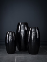 Кашпо Toggle black L
