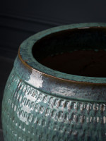 Кашпо Collar aqua L