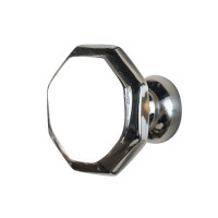 Ручка восьмигранная Рене в отделке nickel plated