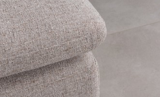 Диван Нубе одноместная секция, серый
