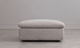 Диван Нубе пуф, серый