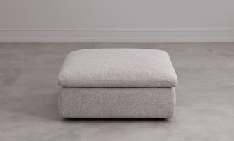 Диван Нубе пуф, серый