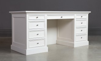 Письменный стол Оксфорд большой белый