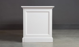 Письменный стол Оксфорд большой белый