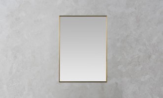 Зеркало прямоугольное Marion brass 76*107 см