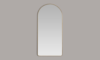 Зеркало в форме арки Walker brass