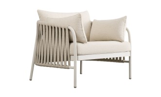 Кресло Таормина уличное, светлое