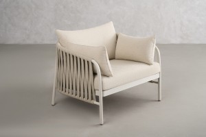 Кресло Таормина уличное, светлое