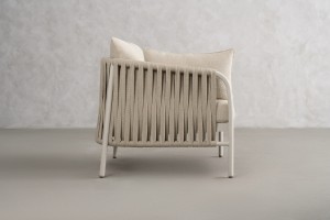 Кресло Таормина уличное, светлое