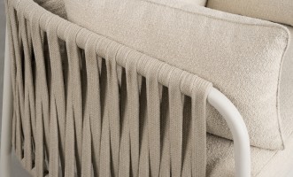 Кресло Таормина уличное, светлое