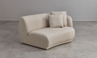 Диван модульный АЙВОРИ секция с подлокотником правая 1500х1270х800