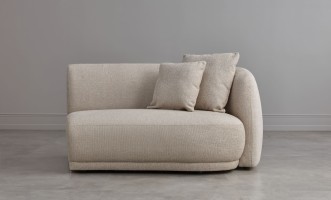 Диван модульный АЙВОРИ секция с подлокотником правая 1500х1270х800