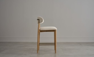 Стул полубарный Bradley светлый cushing snow