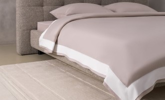 Пододеяльник Reverie, цвет Vapor Blue White