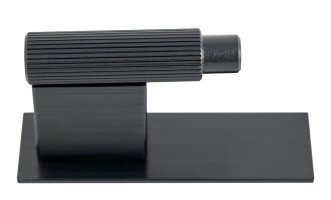 Крючок Arpa Plate чёрный 2,5×8 см