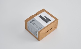 Крючок Arpa Plate чёрный 2,5×8 см