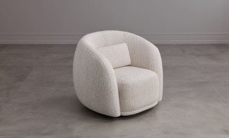 Кресло крутящееся Сфера (ткань Eyelash 103)