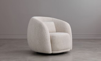 Кресло крутящееся Сфера (ткань Eyelash 103)