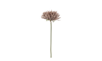 Декоративная ветвь Chrysanth Plastic Grey-Pink