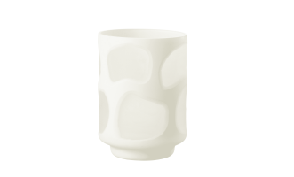 Ваза Drops white
