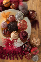 Набор декоративных ёлочных украшений 6 шт Sugar Red