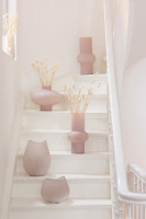 Ваза Stripe ball pink