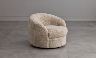 Кресло крутящееся Sennon (ткань Moonlight)