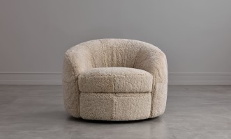 Кресло крутящееся Sennon (ткань Moonlight)