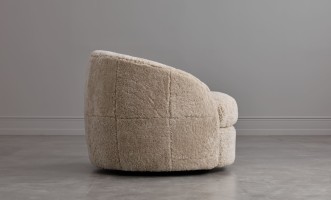 Кресло крутящееся Sennon (ткань Moonlight)