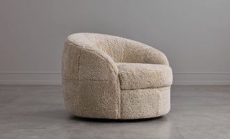 Кресло крутящееся Sennon (ткань Moonlight)