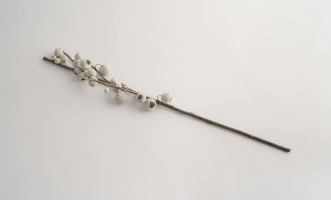 Декоративная искусственная ветвь Persimmon Branch, 79 см