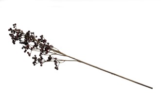 Декоративная искусственная ветвь Smilax Purple Branch, 110 см