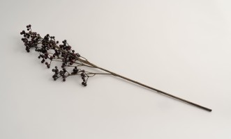 Декоративная искусственная ветвь Smilax Purple Branch, 110 см