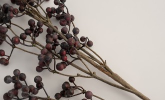 Декоративная искусственная ветвь Smilax Purple Branch, 110 см