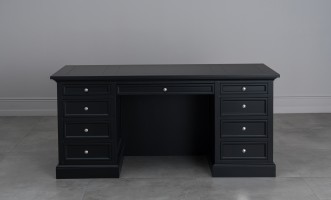 Письменный стол Оксфорд большой чёрный
