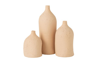 Ваза Enya beige L (14x14x40cm)
