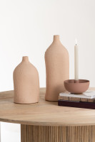 Ваза Enya beige L (14x14x40cm)