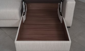 Диван Ласло угловой раскладной с узкими подлокотниками