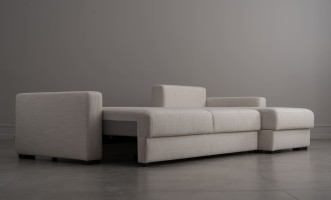 Диван Ласло угловой раскладной с узкими подлокотниками