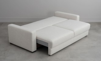 Диван Ласло раскладной прямой с узкими подлокотниками