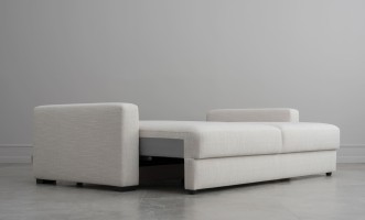 Диван Ласло раскладной прямой с узкими подлокотниками