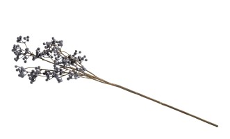 Декоративная искусственная ветвь Smilax Blue Branch, 88 см
