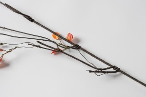 Декоративная искусственная ветвь Autumn leaves Branch, 113 см